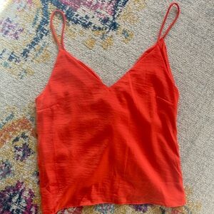 DONATED - NWOT orange tank//Lulu’s Size M